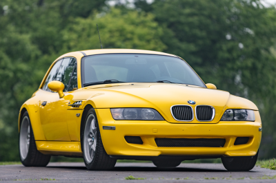 1999 BMW M Coupe in Dakar Yellow 2 over Black Nappa