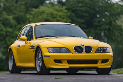 1999 BMW M Coupe in Dakar Yellow 2 over Black Nappa