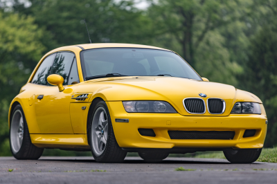 1999 BMW M Coupe in Dakar Yellow 2 over Black Nappa