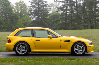 1999 BMW M Coupe in Dakar Yellow 2 over Black Nappa