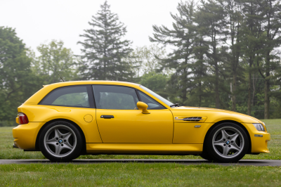 1999 BMW M Coupe in Dakar Yellow 2 over Black Nappa