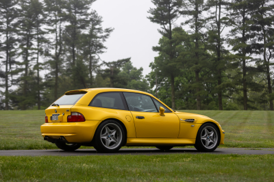 1999 BMW M Coupe in Dakar Yellow 2 over Black Nappa