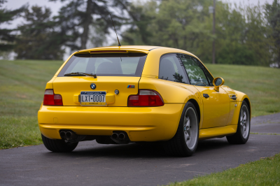 1999 BMW M Coupe in Dakar Yellow 2 over Black Nappa
