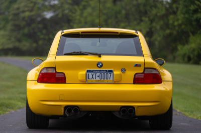 1999 BMW M Coupe in Dakar Yellow 2 over Black Nappa