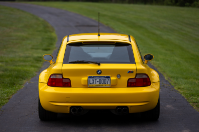 1999 BMW M Coupe in Dakar Yellow 2 over Black Nappa