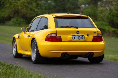 1999 BMW M Coupe in Dakar Yellow 2 over Black Nappa
