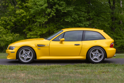 1999 BMW M Coupe in Dakar Yellow 2 over Black Nappa