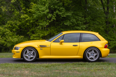 1999 BMW M Coupe in Dakar Yellow 2 over Black Nappa