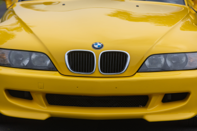1999 BMW M Coupe in Dakar Yellow 2 over Black Nappa