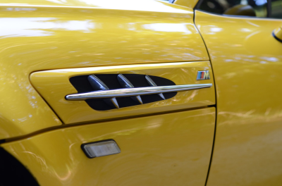 1999 BMW M Coupe in Dakar Yellow 2 over Black Nappa