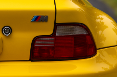 1999 BMW M Coupe in Dakar Yellow 2 over Black Nappa