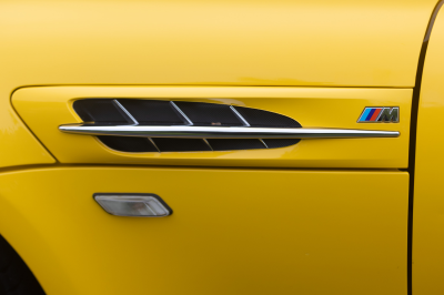 1999 BMW M Coupe in Dakar Yellow 2 over Black Nappa