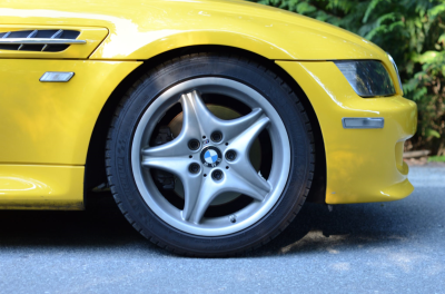 1999 BMW M Coupe in Dakar Yellow 2 over Black Nappa