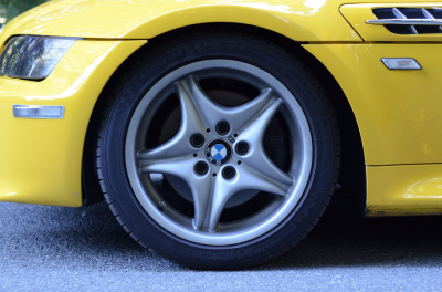 1999 BMW M Coupe in Dakar Yellow 2 over Black Nappa