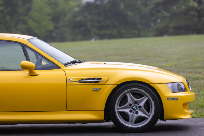 1999 BMW M Coupe in Dakar Yellow 2 over Black Nappa