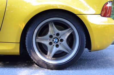 1999 BMW M Coupe in Dakar Yellow 2 over Black Nappa
