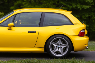 1999 BMW M Coupe in Dakar Yellow 2 over Black Nappa