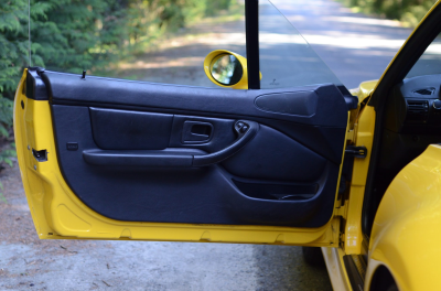 1999 BMW M Coupe in Dakar Yellow 2 over Black Nappa
