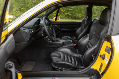 1999 BMW M Coupe in Dakar Yellow 2 over Black Nappa