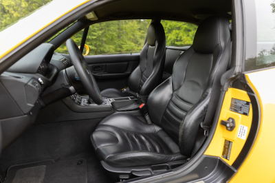 1999 BMW M Coupe in Dakar Yellow 2 over Black Nappa
