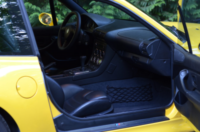 1999 BMW M Coupe in Dakar Yellow 2 over Black Nappa