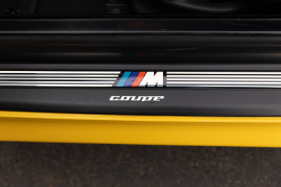 1999 BMW M Coupe in Dakar Yellow 2 over Black Nappa