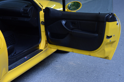 1999 BMW M Coupe in Dakar Yellow 2 over Black Nappa