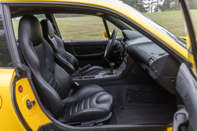 1999 BMW M Coupe in Dakar Yellow 2 over Black Nappa