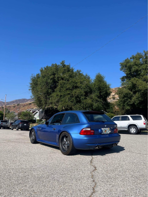 1999 BMW M Coupe in Estoril Blue Metallic over Estoril Blue & Black Nappa