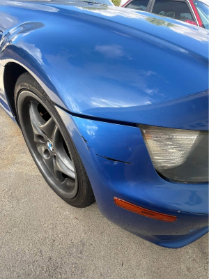 1999 BMW M Coupe in Estoril Blue Metallic over Estoril Blue & Black Nappa