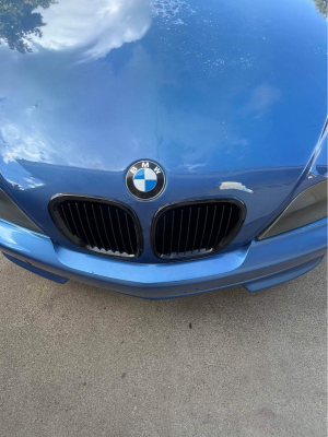 1999 BMW M Coupe in Estoril Blue Metallic over Estoril Blue & Black Nappa