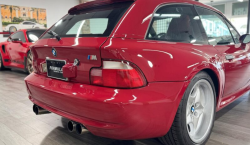 1999 BMW M Coupe in Imola Red 2 over Imola Red & Black Nappa