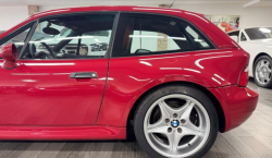 1999 BMW M Coupe in Imola Red 2 over Imola Red & Black Nappa
