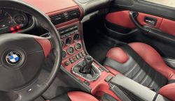 1999 BMW M Coupe in Imola Red 2 over Imola Red & Black Nappa