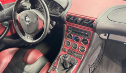 1999 BMW M Coupe in Imola Red 2 over Imola Red & Black Nappa