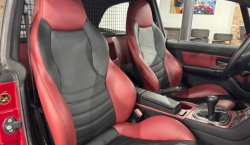 1999 BMW M Coupe in Imola Red 2 over Imola Red & Black Nappa