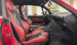 1999 BMW M Coupe in Imola Red 2 over Imola Red & Black Nappa