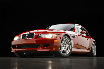 1999 BMW M Coupe in Imola Red 2 over Dark Gray & Black Nappa