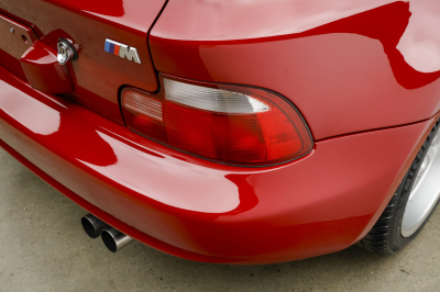 1999 BMW M Coupe in Imola Red 2 over Dark Gray & Black Nappa
