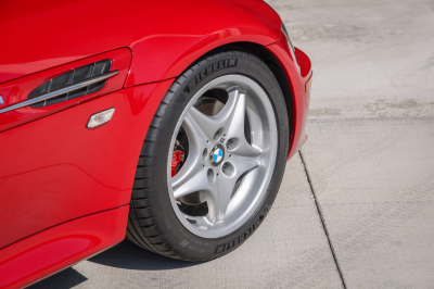 1999 BMW M Coupe in Imola Red 2 over Dark Gray & Black Nappa