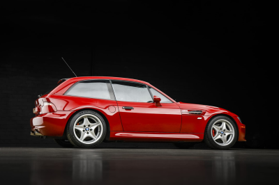 1999 BMW M Coupe in Imola Red 2 over Dark Gray & Black Nappa