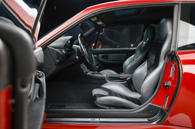 1999 BMW M Coupe in Imola Red 2 over Dark Gray & Black Nappa