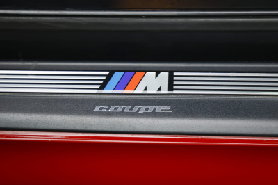 1999 BMW M Coupe in Imola Red 2 over Dark Gray & Black Nappa