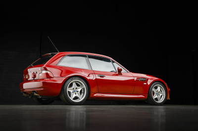 1999 BMW M Coupe in Imola Red 2 over Dark Gray & Black Nappa