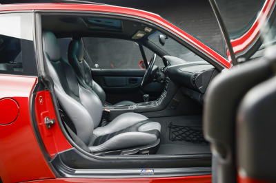 1999 BMW M Coupe in Imola Red 2 over Dark Gray & Black Nappa