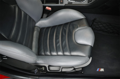 1999 BMW M Coupe in Imola Red 2 over Dark Gray & Black Nappa