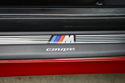 1999 BMW M Coupe in Imola Red 2 over Dark Gray & Black Nappa