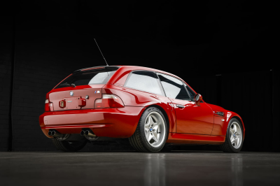 1999 BMW M Coupe in Imola Red 2 over Dark Gray & Black Nappa