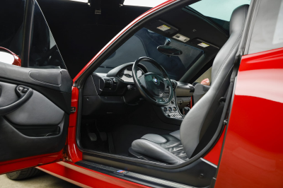 1999 BMW M Coupe in Imola Red 2 over Dark Gray & Black Nappa