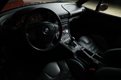 1999 BMW M Coupe in Imola Red 2 over Dark Gray & Black Nappa